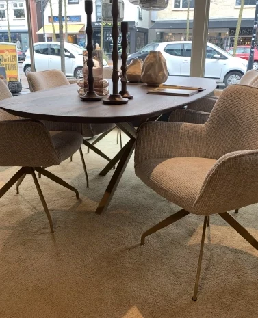 Eetkamerstoel Bas (draai)